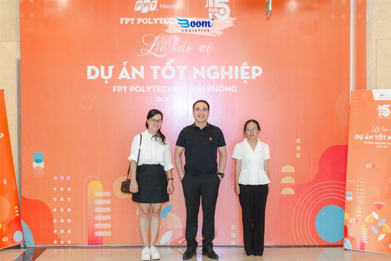 BOOM LOGISTICS ĐỒNG HÀNH CÙNG SINH VIÊN CAO ĐẲNG FPT POLYTECHNIC TRONG KỲ THI TỐT NGHIỆP NGÀNH LOGISTICS